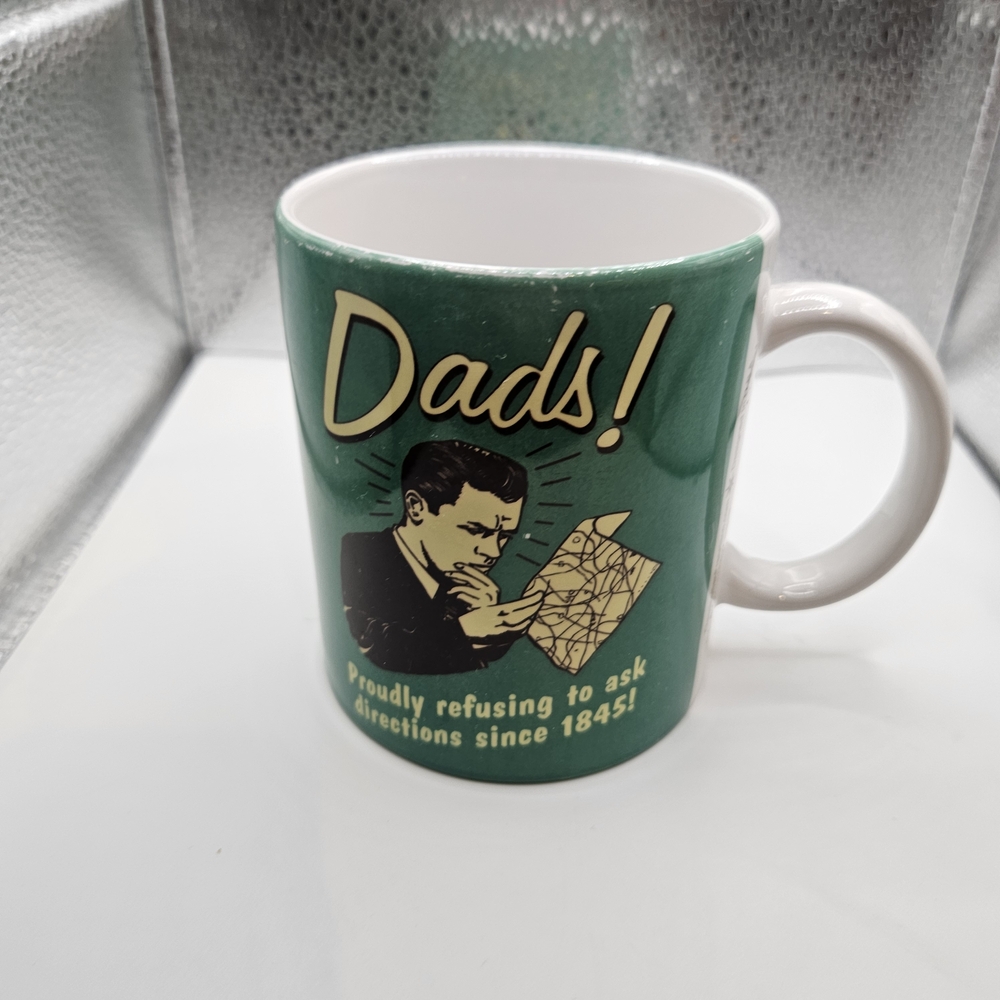 Dad Mug Humor Refusing To Ask Directions
